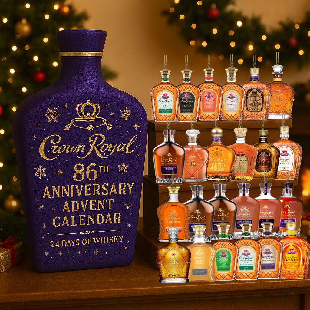 Whiskey Advent Calendar, 2025 New Whiskey Advent Calendar, 24 Days of Christmas Advent Calendar Boxes, A Daily Tasting Journey Through the Diverse Flavors of W-hiskey