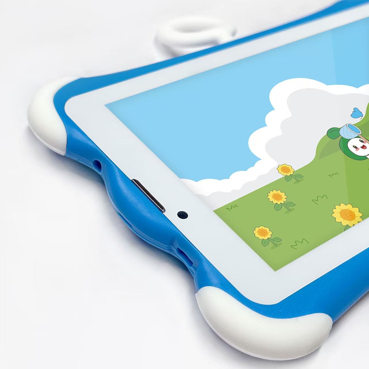 Kids Tablet 7 inch Android 12, 4GB RAM 32GB ROM, WiFi, Dual Camera with Silicone Case