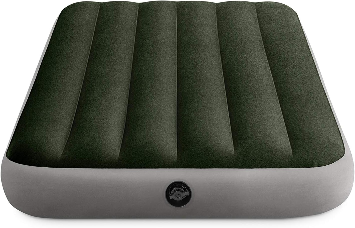 Pneumatic bed, inflatable bed with integrated pump, mattress