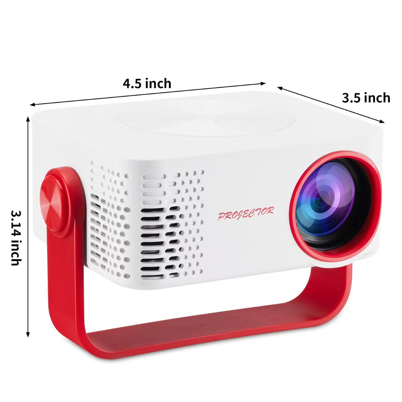 Projector with WiFi and Bluetooth,Mini-Projector 1080P Outdoor Movie Projector for Phone/TV Stick