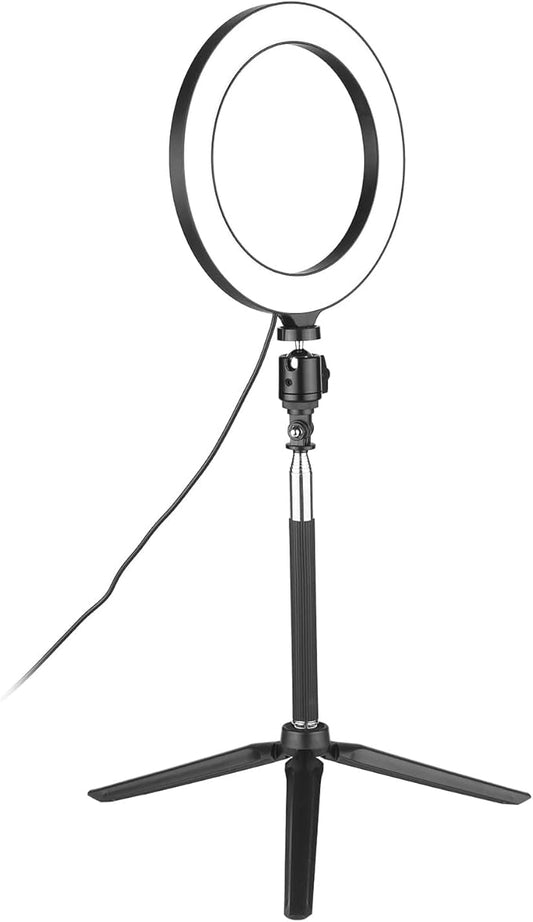 10" LED Selfie Ring Light with Extendable Tripod Stand  for Live Stream/YouTube Video