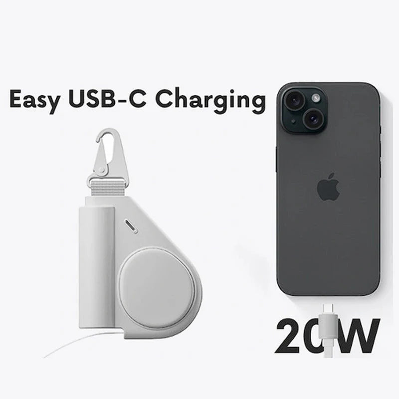 Power Bank with Retractable Charging Cable