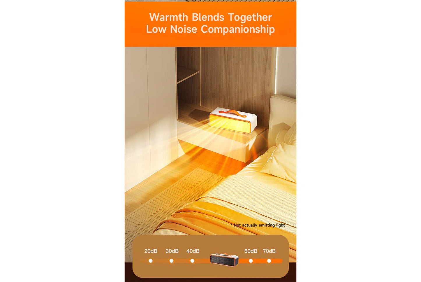 Home Mini Heater | Office Desk Heater | Low-Energy Hand Warmer