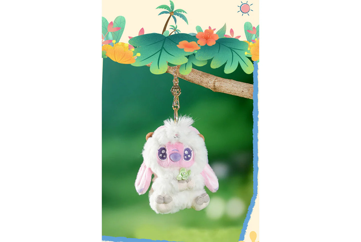 Lilo & Stitch Series Animal Party Plush Charm Blind Box