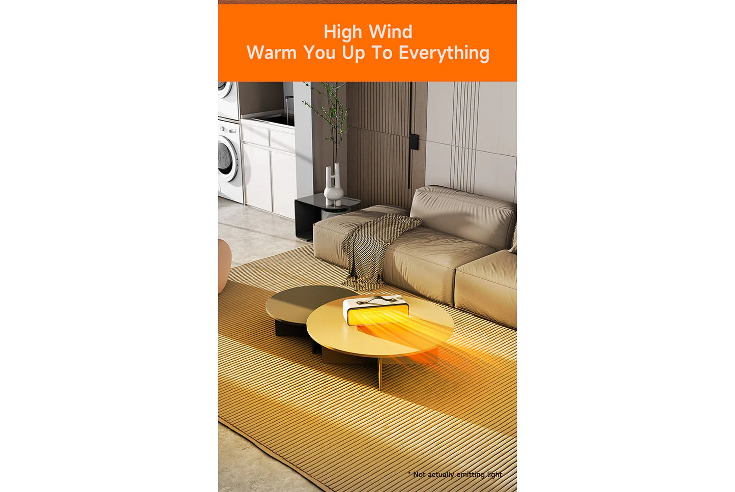Home Mini Heater | Office Desk Heater | Low-Energy Hand Warmer