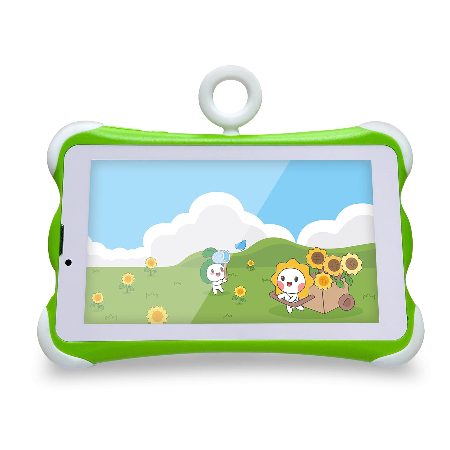 Kids Tablet 7 inch Android 12, 4GB RAM 32GB ROM, WiFi, Dual Camera with Silicone Case