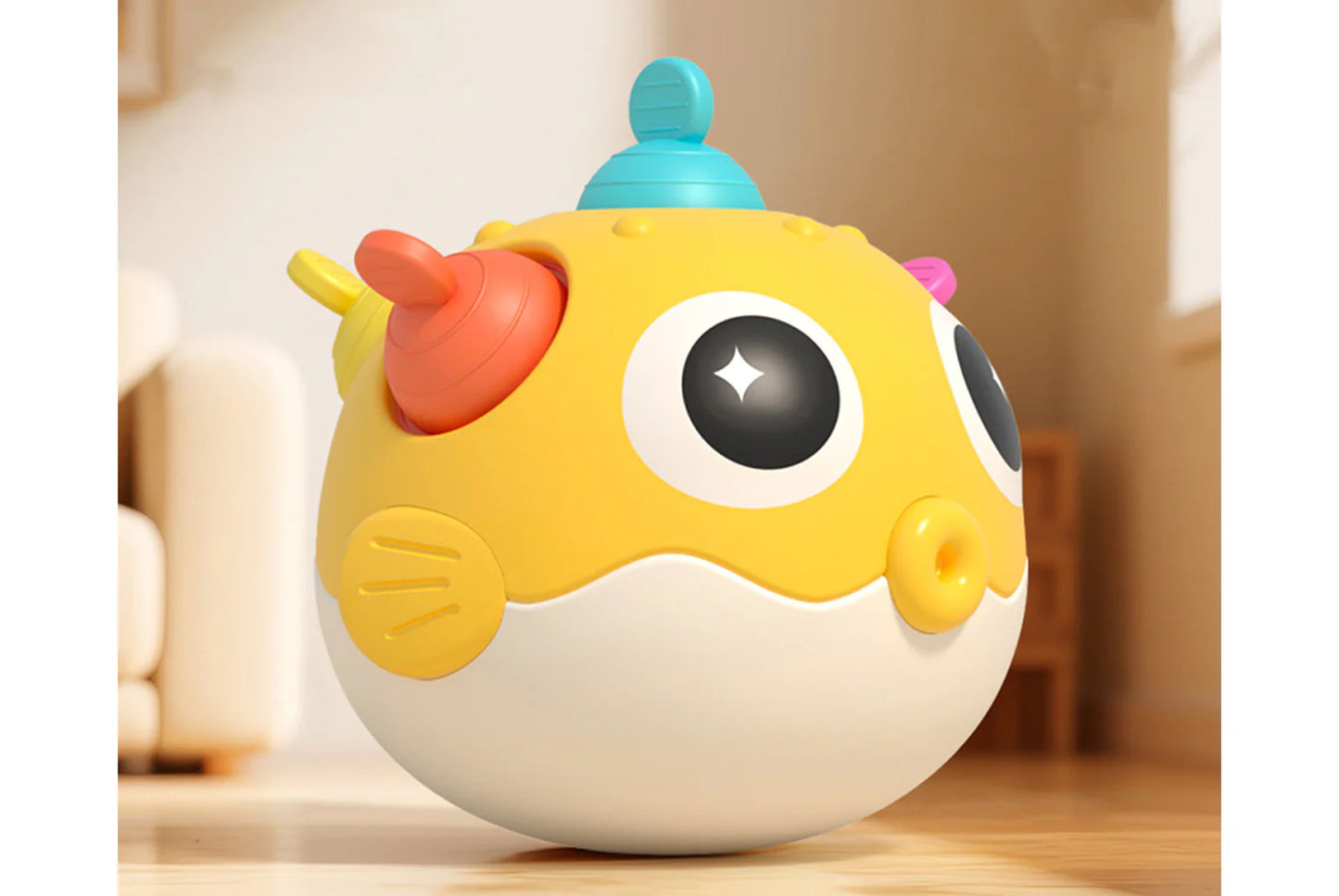 Baby Tumbler Toy | Early Childhood Education Rattle for 0-1 Year Olds | Newborn Visual and Audio Training