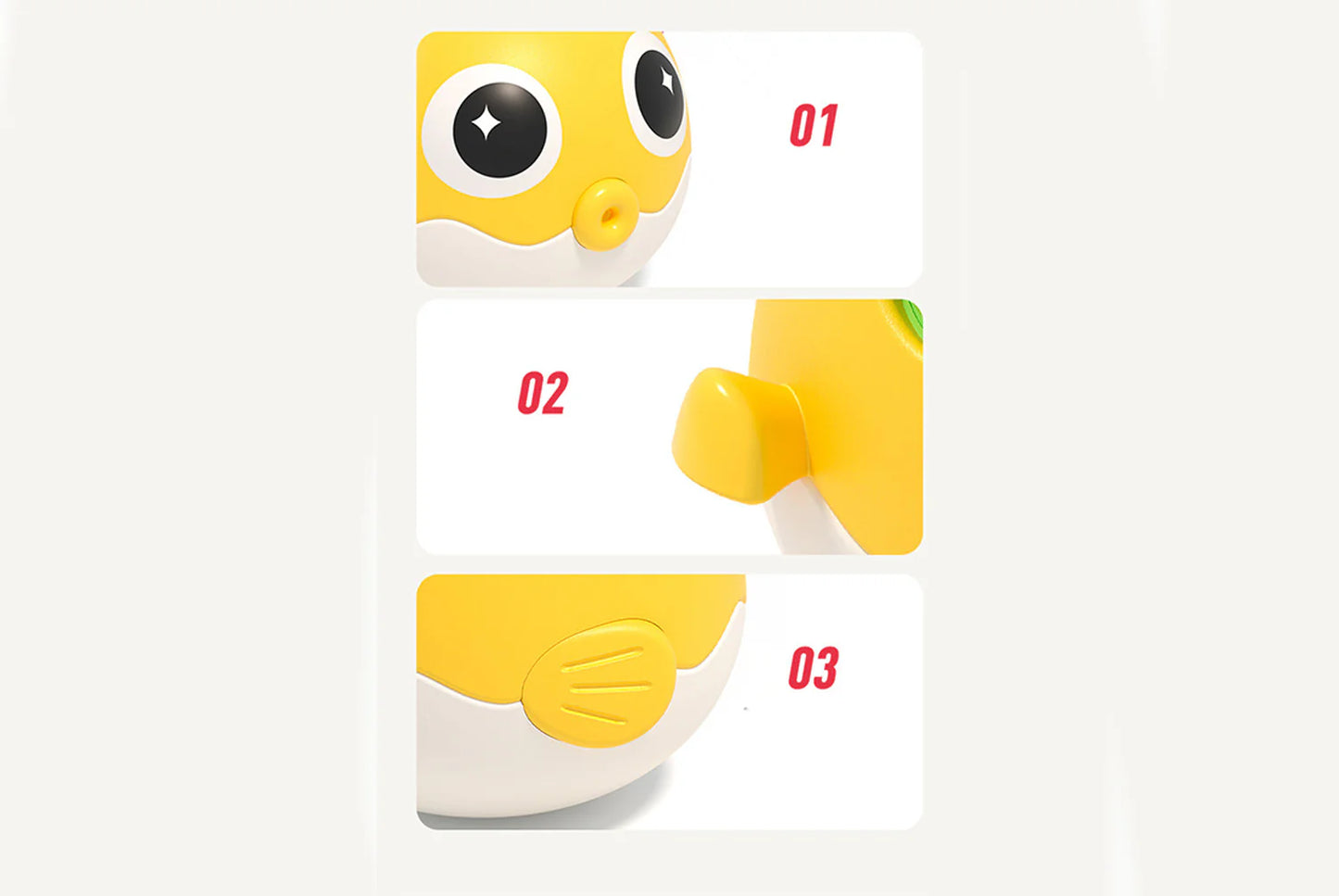 Baby Tumbler Toy | Early Childhood Education Rattle for 0-1 Year Olds | Newborn Visual and Audio Training