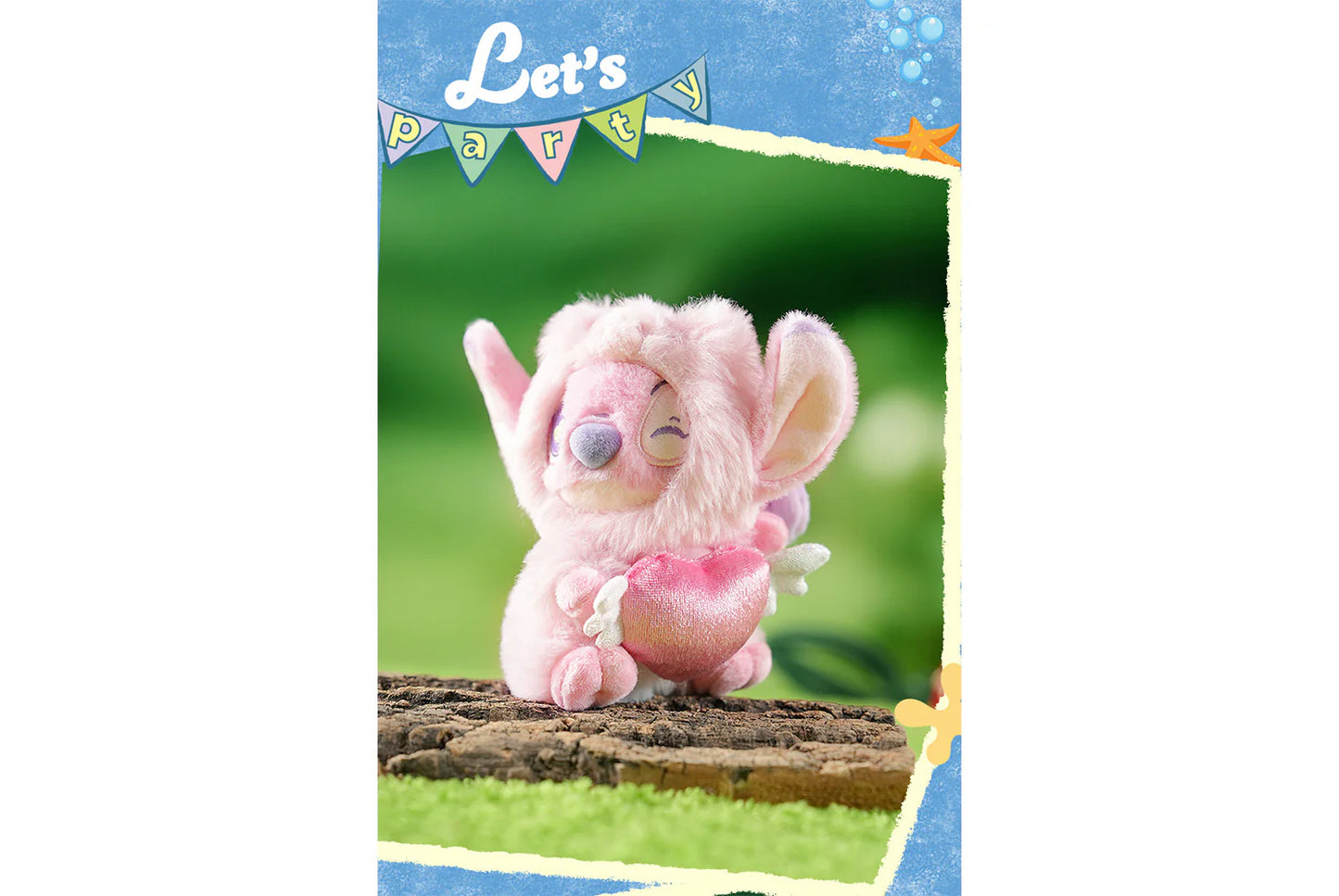 Lilo & Stitch Series Animal Party Plush Charm Blind Box