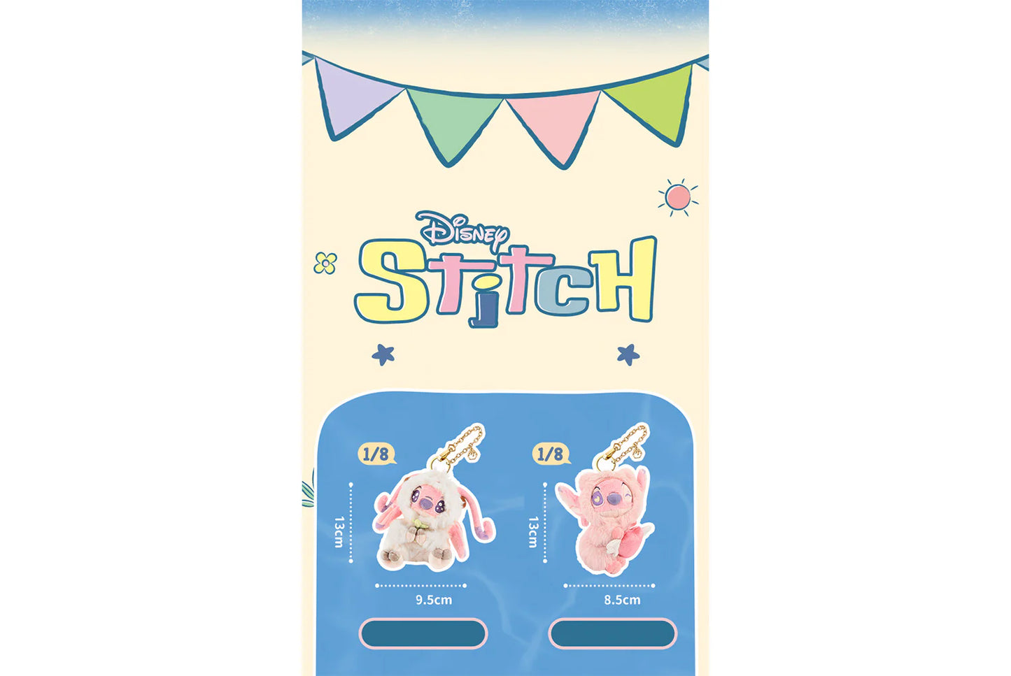 Lilo & Stitch Series Animal Party Plush Charm Blind Box