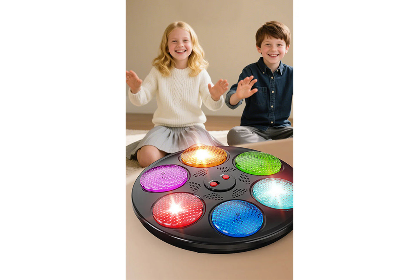 Multi-Function Hand-Clap Memory Game Machine | Children's Early Education Toy | Interactive Light and Music