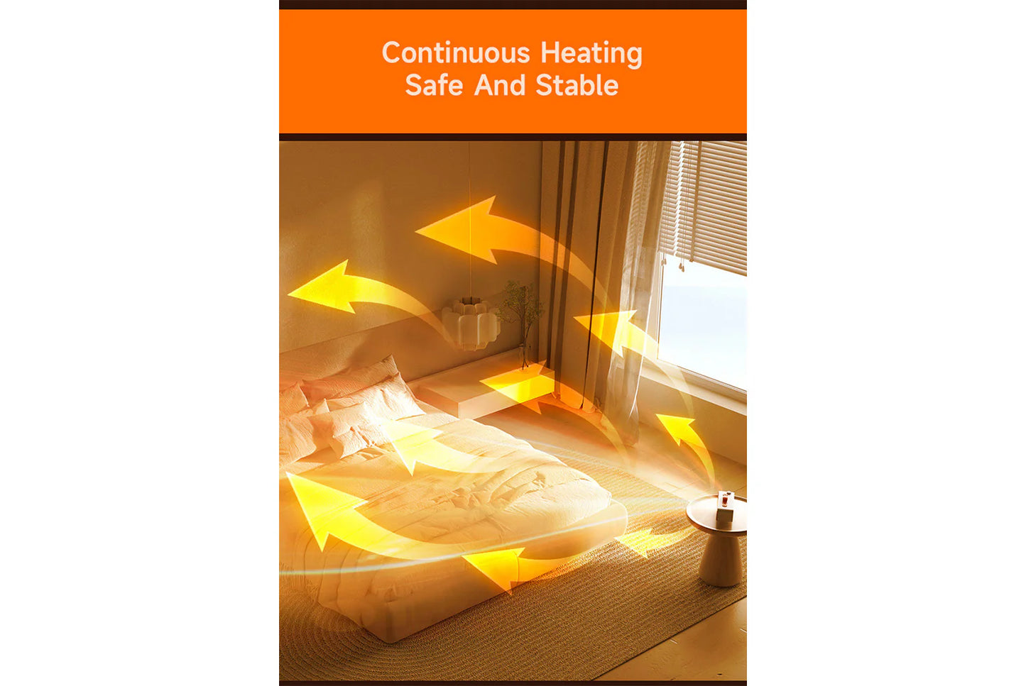 Home Mini Heater | Office Desk Heater | Low-Energy Hand Warmer