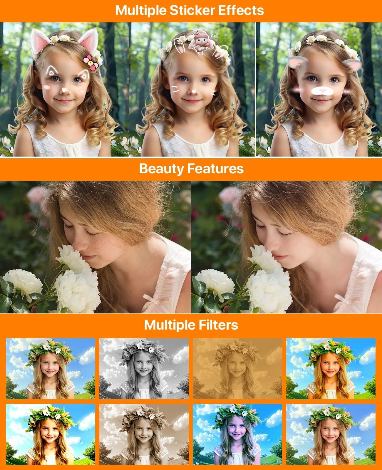 AI Digital Camera, Cameras for Photography with WiFi, AI Recognizes Everythin