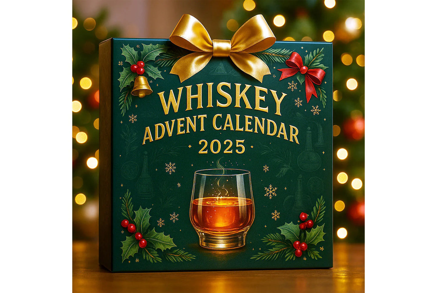 Whiskey Advent Calendar, 2025 New Whiskey Advent Calendar, 24 Days of Christmas Advent Calendar Boxes, A Daily Tasting Journey Through the Diverse Flavors of W-hiskey