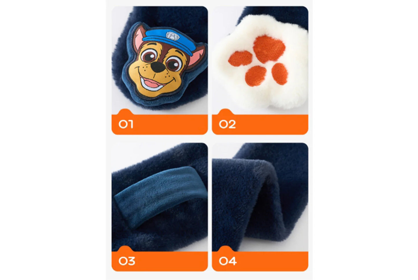 Paw Patrol Children's Warm Scarf and Earmuff Set