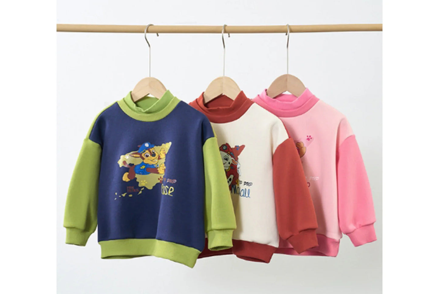 Children's Fleece Turtleneck Sweatshirt