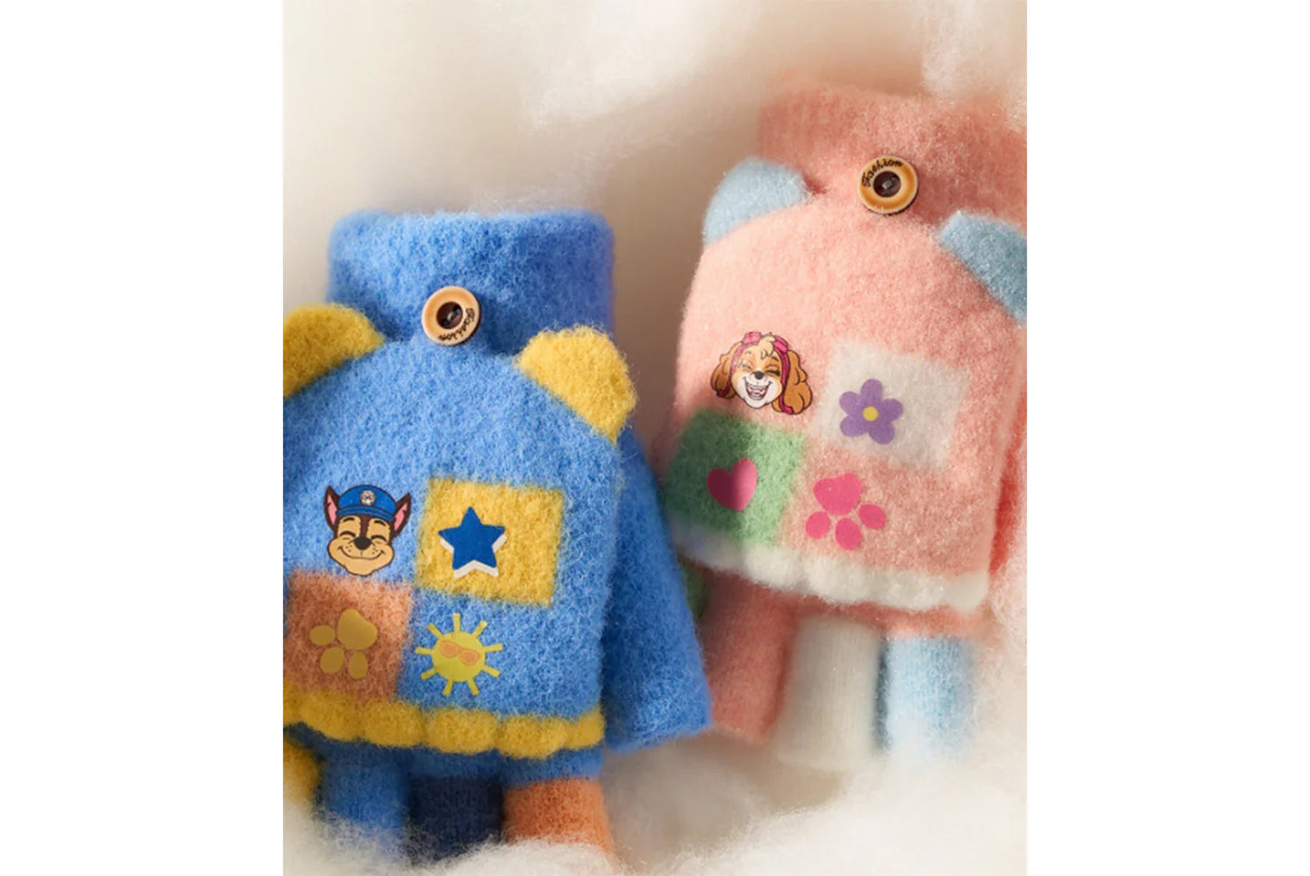 Paw Patrol Children's Flap-Fingerless Warm Gloves