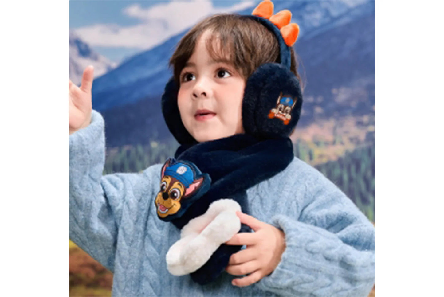 Paw Patrol Children's Warm Scarf and Earmuff Set