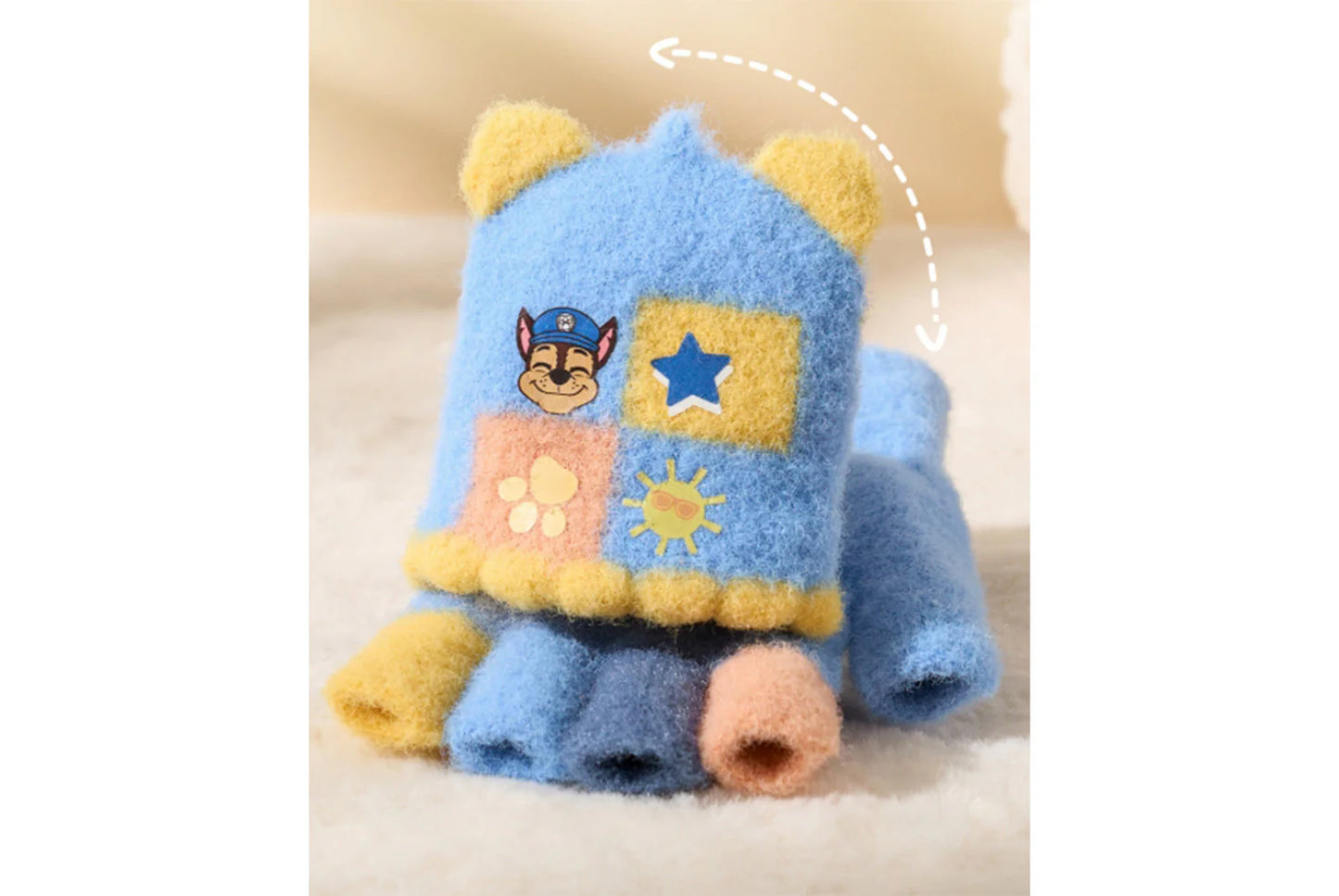 Paw Patrol Children's Flap-Fingerless Warm Gloves