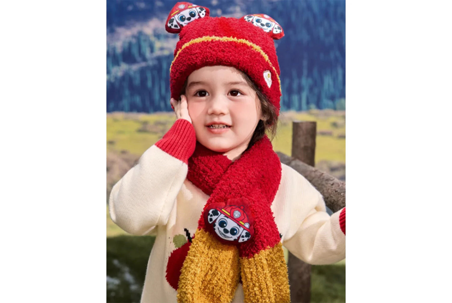 Paw Patrol Children's Warm Half-Fleece Knit Hat