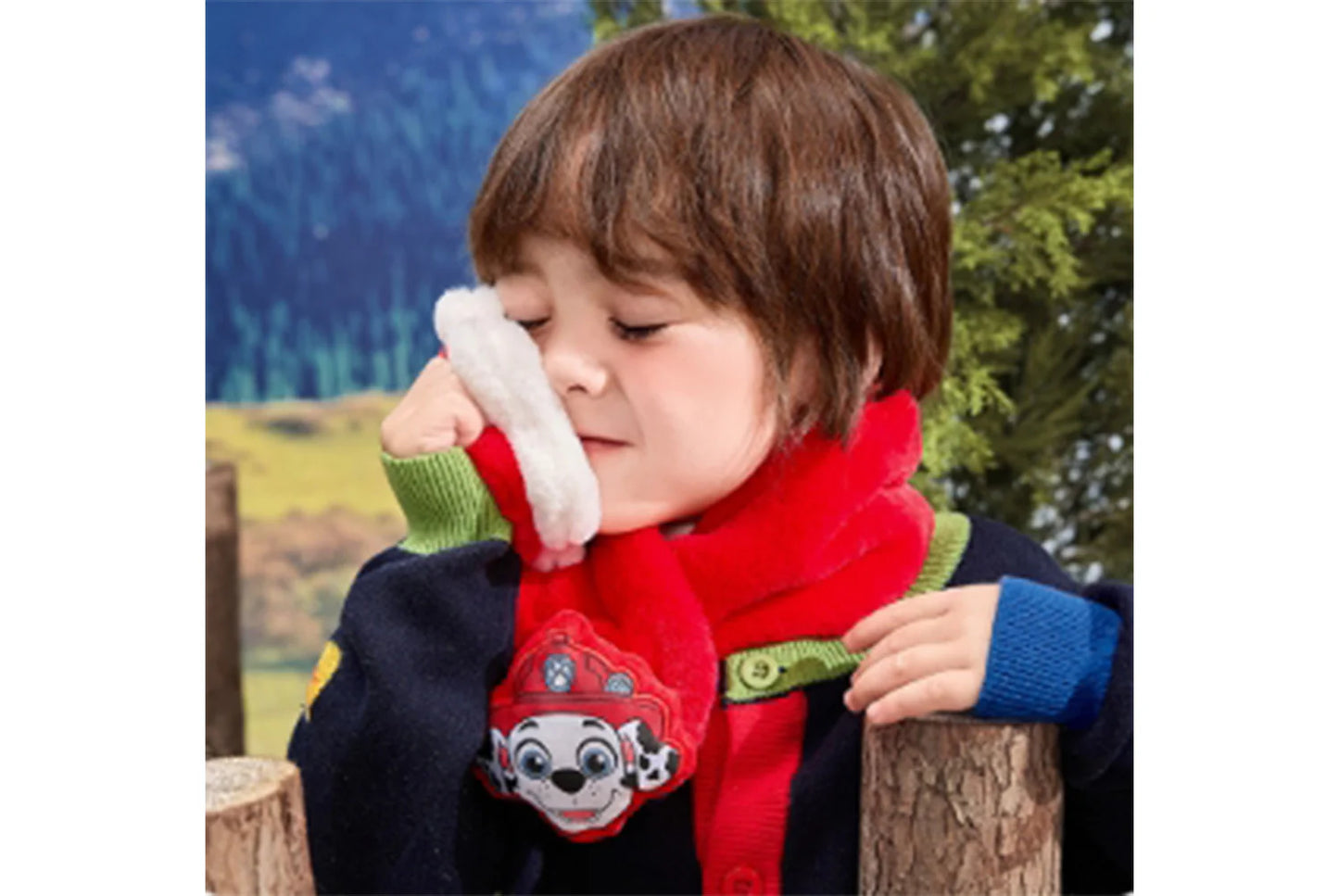 Paw Patrol Children's Warm Scarf and Earmuff Set