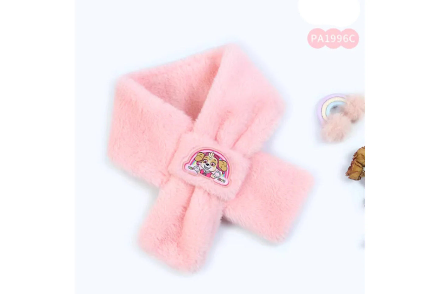 Paw Patrol New Year Red Children's Warm Scarf (Adjustable)