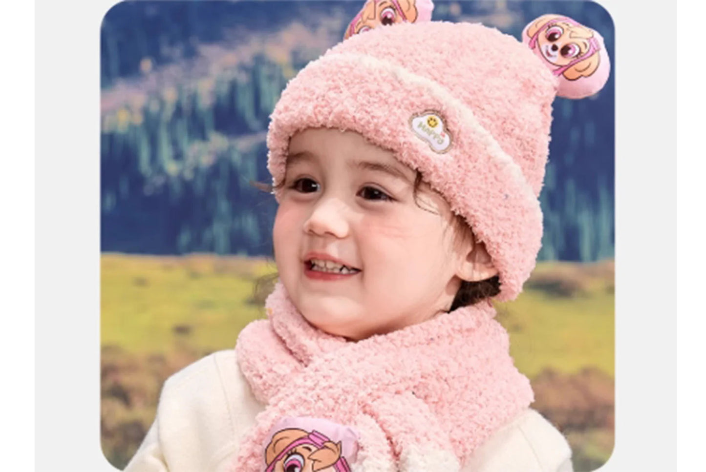 Paw Patrol Children's Warm Half-Fleece Knit Hat