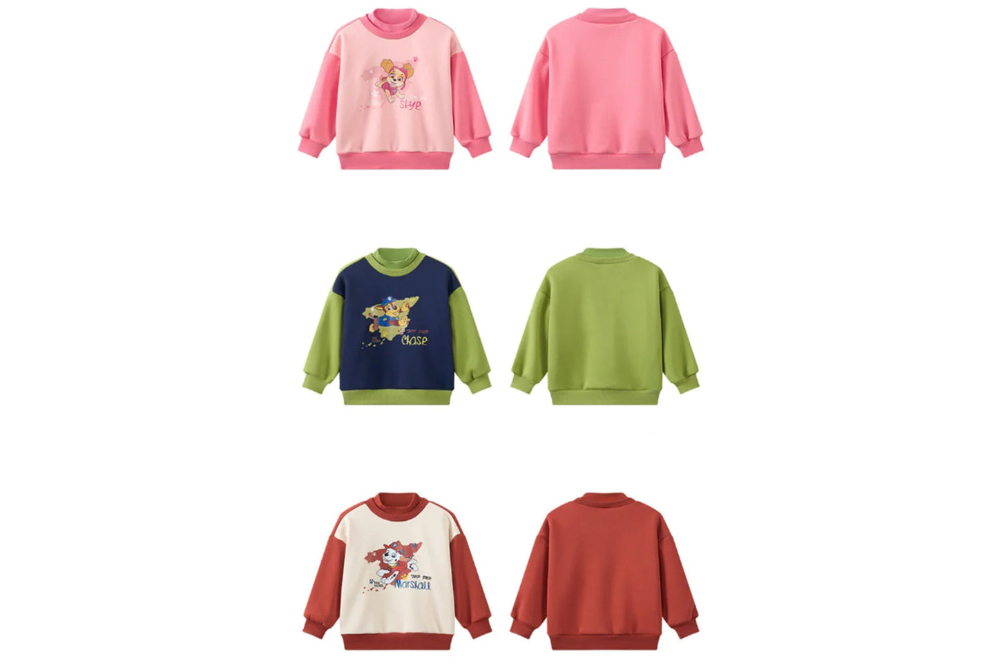 Children's Fleece Turtleneck Sweatshirt