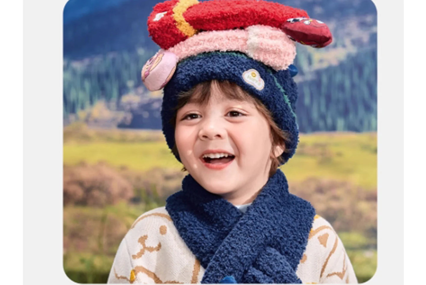 Paw Patrol Children's Warm Half-Fleece Knit Hat