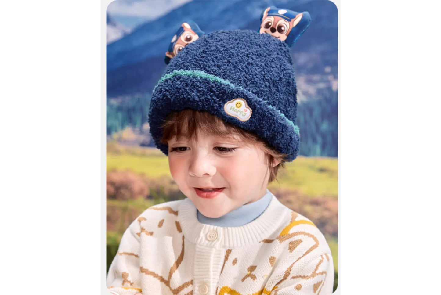 Paw Patrol Children's Warm Half-Fleece Knit Hat