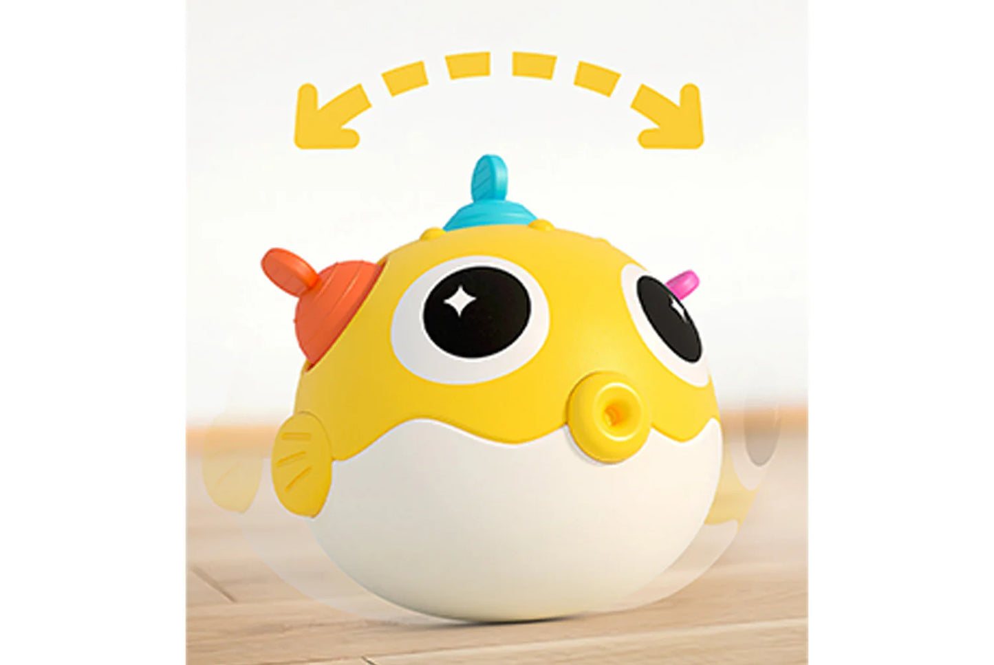 Baby Tumbler Toy | Early Childhood Education Rattle for 0-1 Year Olds | Newborn Visual and Audio Training