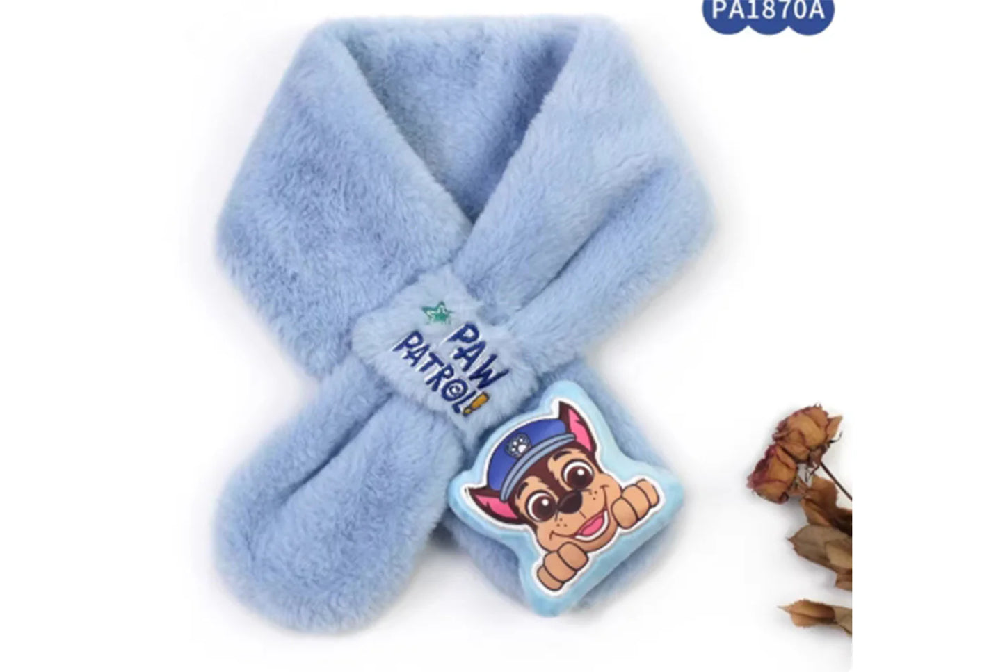 Paw Patrol New Year Red Children's Warm Scarf (Adjustable)