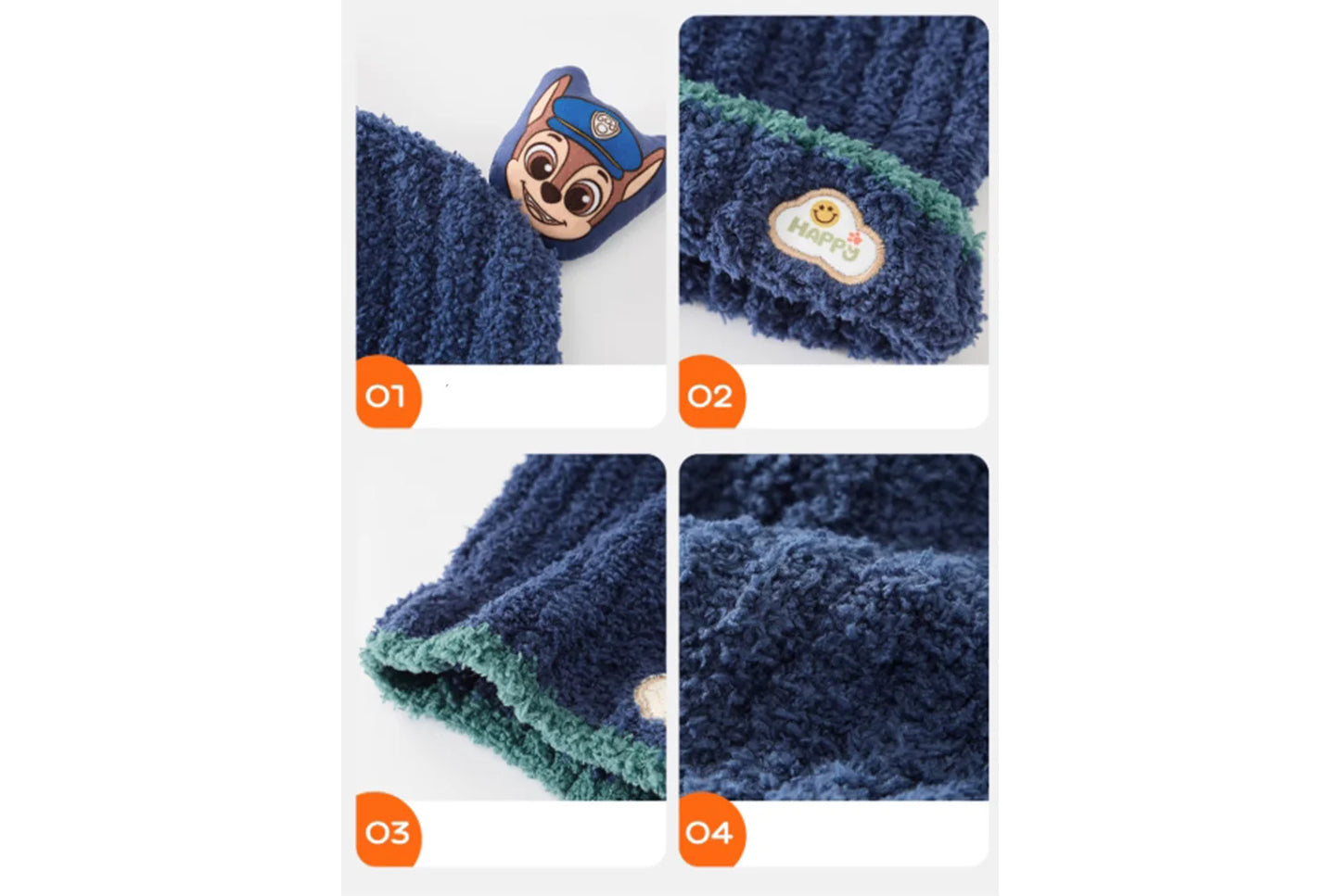 Paw Patrol Children's Warm Half-Fleece Knit Hat