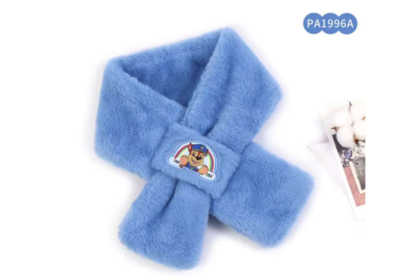 Paw Patrol New Year Red Children's Warm Scarf (Adjustable)