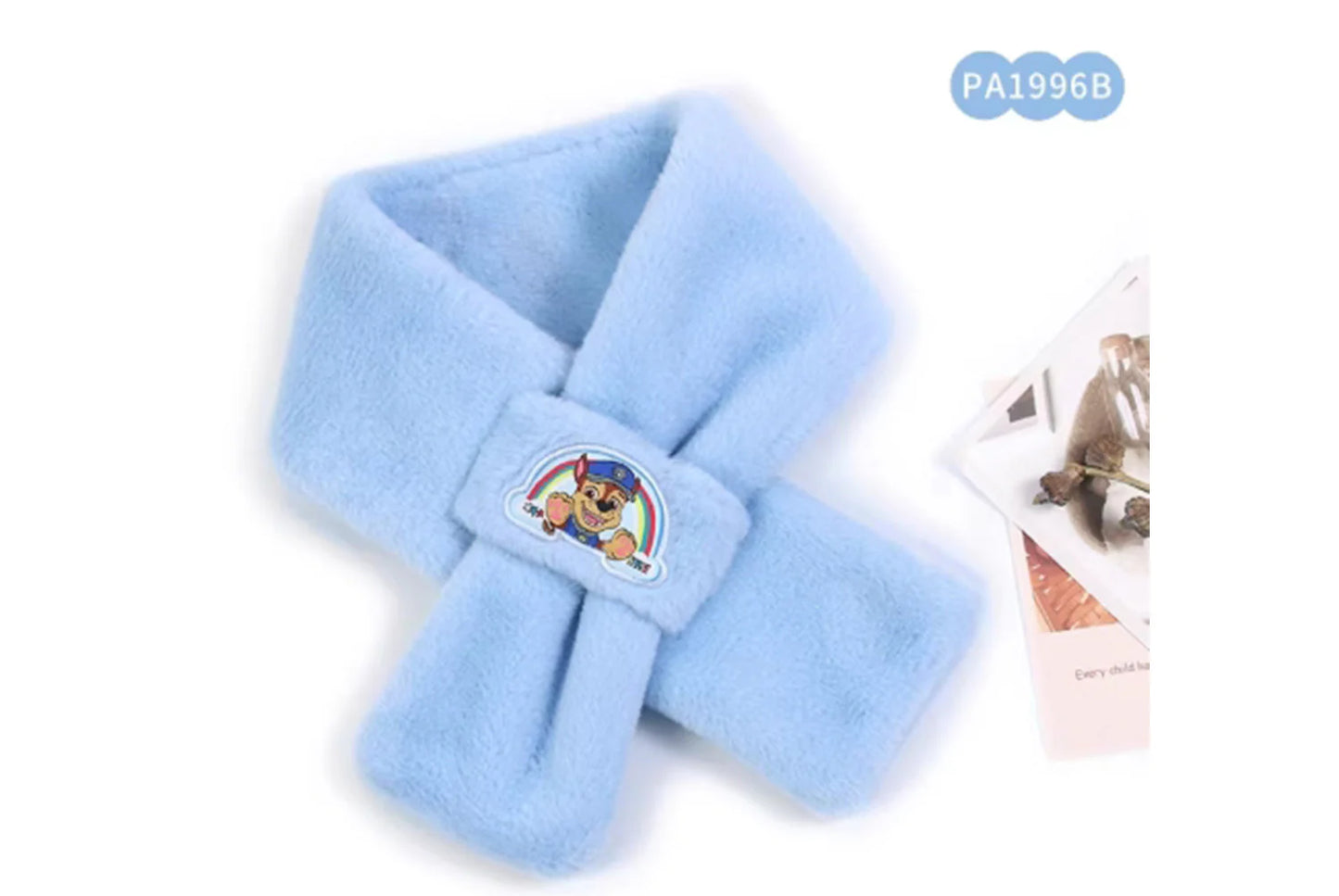 Paw Patrol New Year Red Children's Warm Scarf (Adjustable)