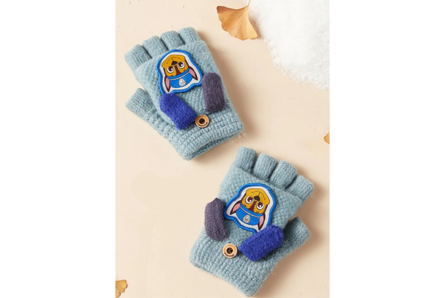Paw Patrol Children's Flap-Fingerless Warm Gloves