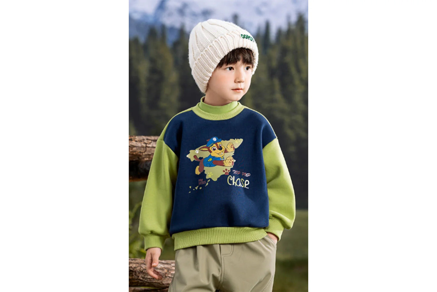 Children's Fleece Turtleneck Sweatshirt
