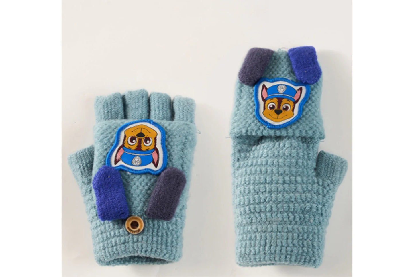 Paw Patrol Children's Flap-Fingerless Warm Gloves