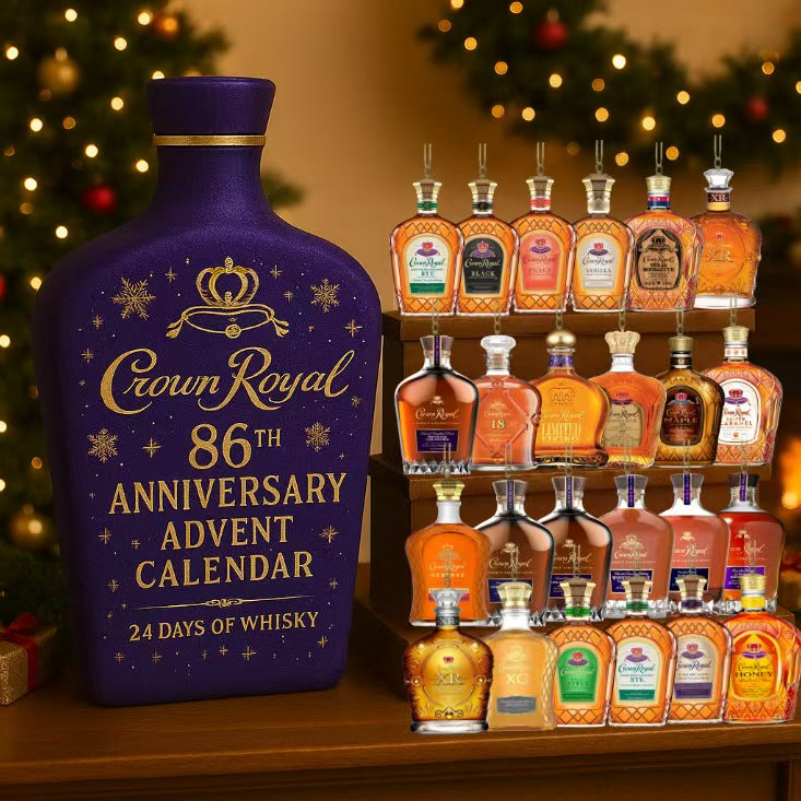 Whiskey Advent Calendar, 2025 New Whiskey Advent Calendar, 24 Days of Christmas Advent Calendar Boxes, A Daily Tasting Journey Through the Diverse Flavors of W-hiskey