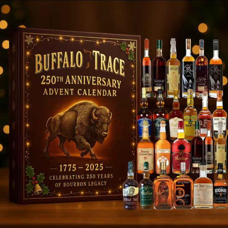 Whiskey Advent Calendar, 2025 New Whiskey Advent Calendar, 24 Days of Christmas Advent Calendar Boxes, A Daily Tasting Journey Through the Diverse Flavors of W-hiskey