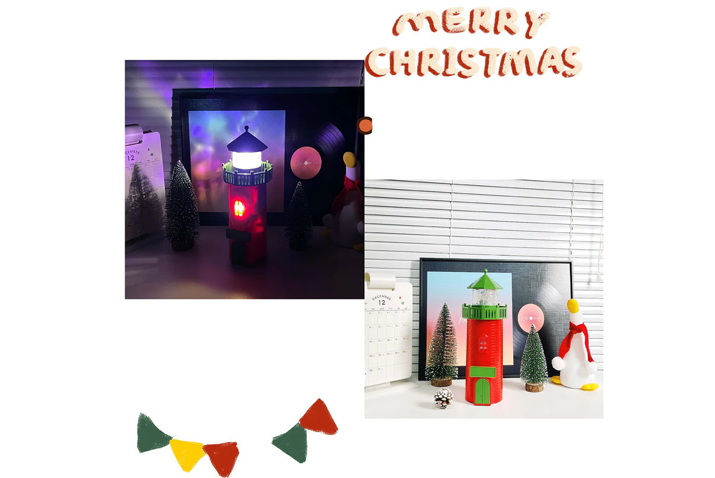 Lighthouse Ambiance Night Light Bluetooth Model