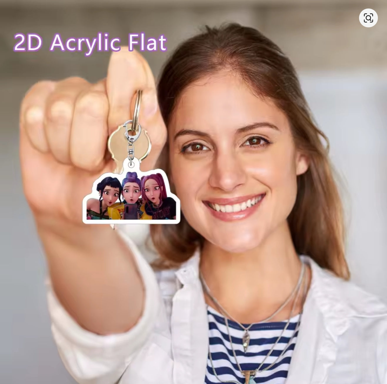 Advent Calendar 2025 24Pcs Keychain Countdown Calendar Anime Pendant Keychains Holder Car Key Ring Bag Hanging