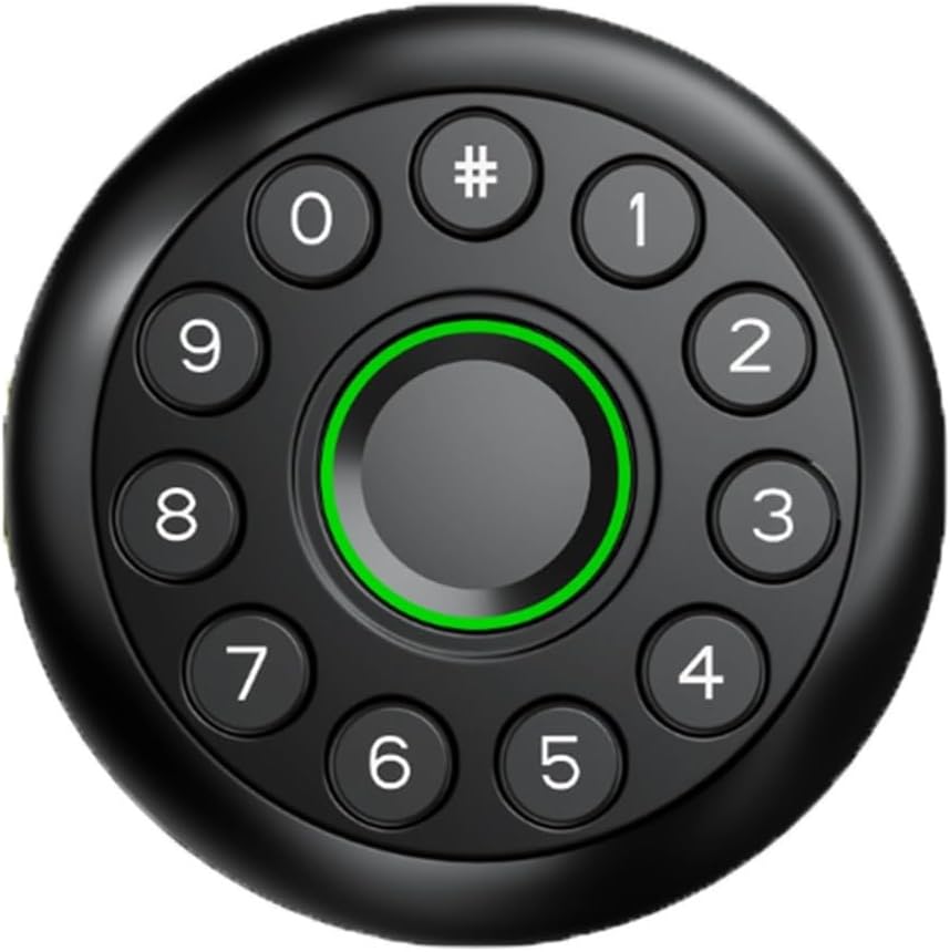 Interior Door Tuya SmartLife APP Smart Fingerprint Password Spherical Lock Dead Bolt For Home Wooden Metal Door