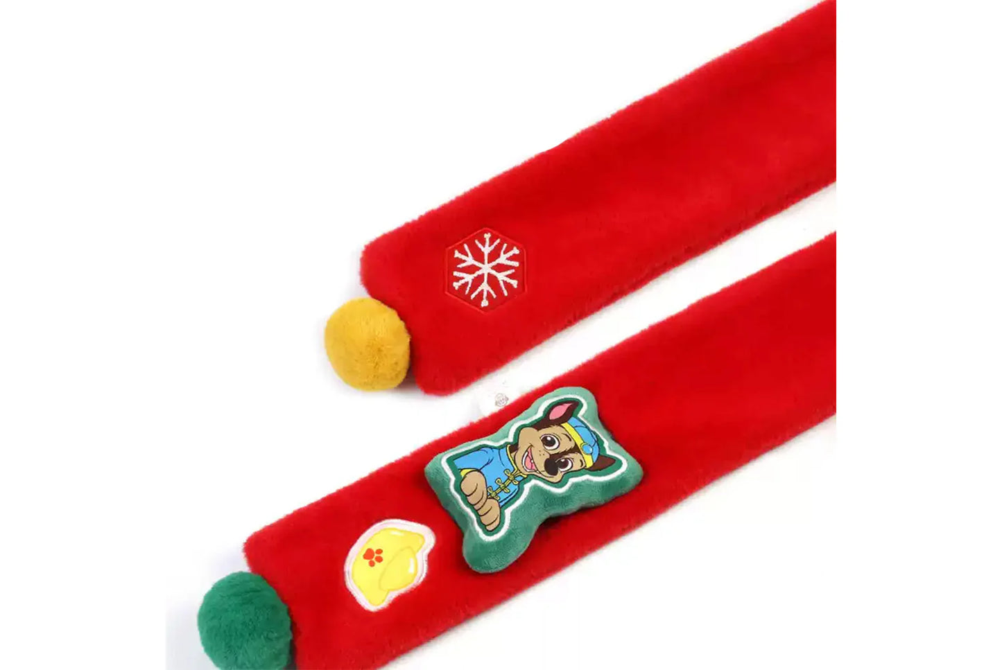 Paw Patrol New Year Red Children's Warm Scarf (Adjustable)