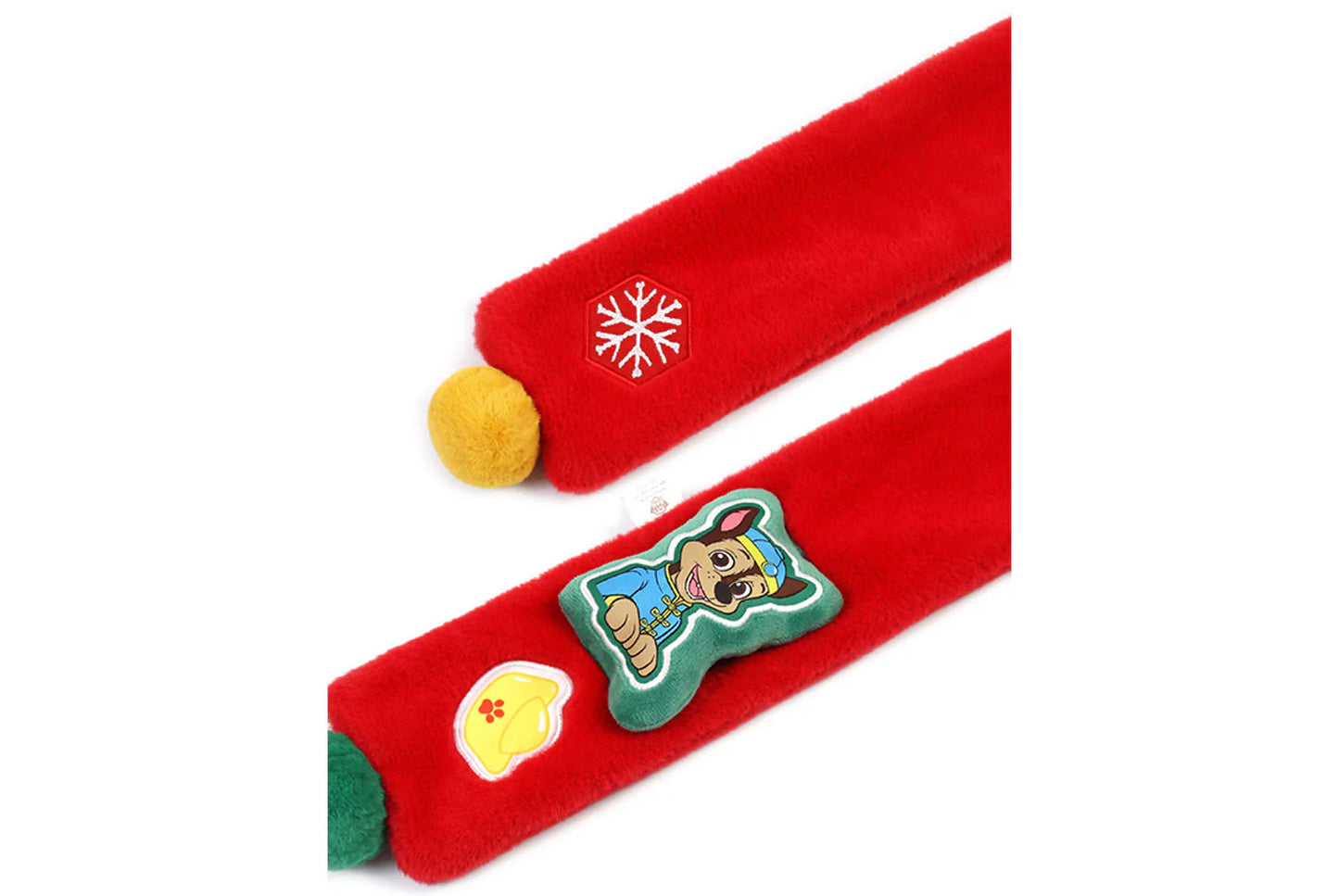 Paw Patrol New Year Red Children's Warm Scarf (Adjustable)