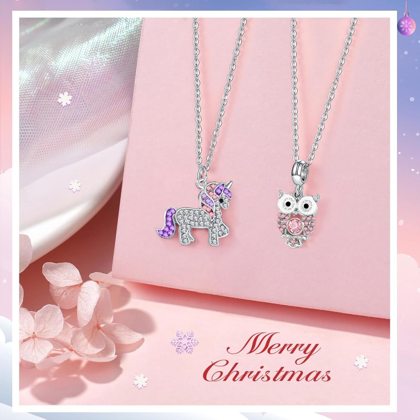 OuMuaMua 24 Days Christmas Advent Calendar 2025, Charm Bracelet Making Kit, Pink Charm Beads, Countdown Calendar DIY Jewelry Making Kit for Adults Women Teens Girls Kids Xmas Holiday Birthday Gifts
