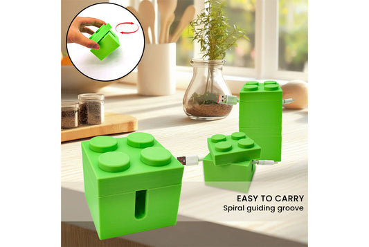 Creative Building Block Cable Organizer