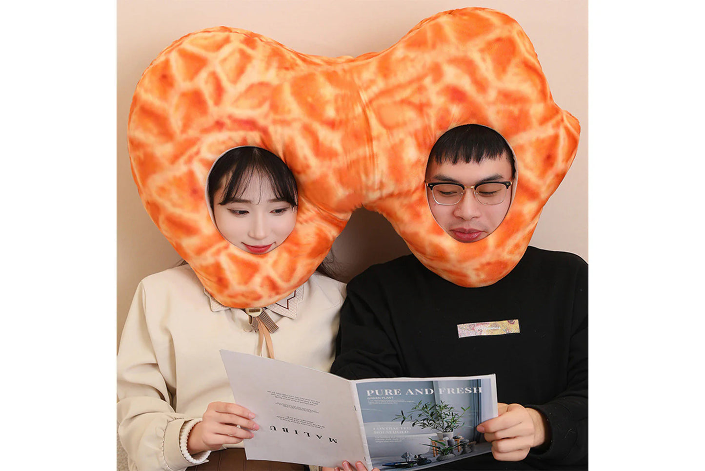 Good Things Peanut Creative One-Piece Pillow/Head Cover