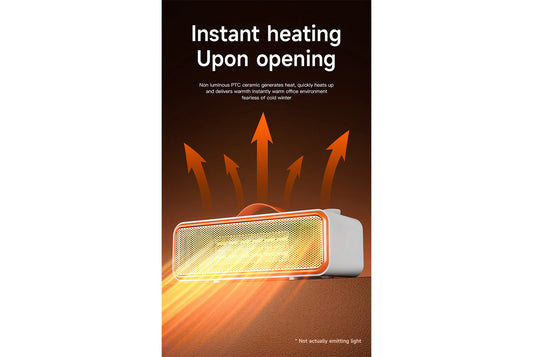 Home Mini Heater | Office Desk Heater | Low-Energy Hand Warmer