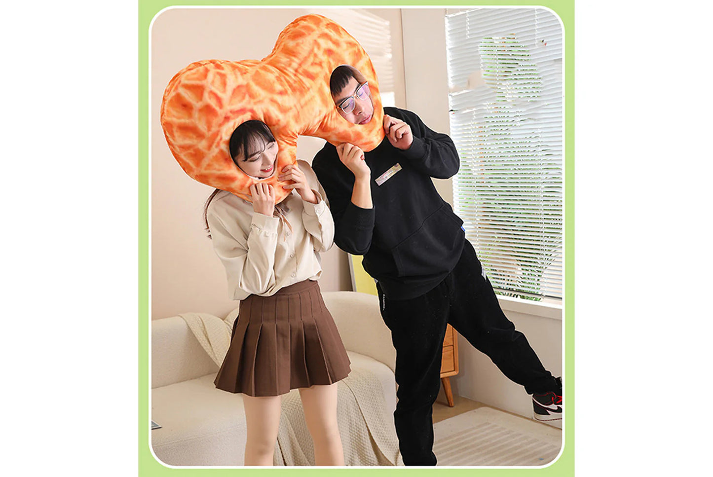 Good Things Peanut Creative One-Piece Pillow/Head Cover